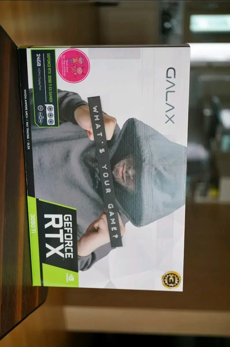 미개봉 갤럭시 RTX-3090Ti 미개봉 새제품